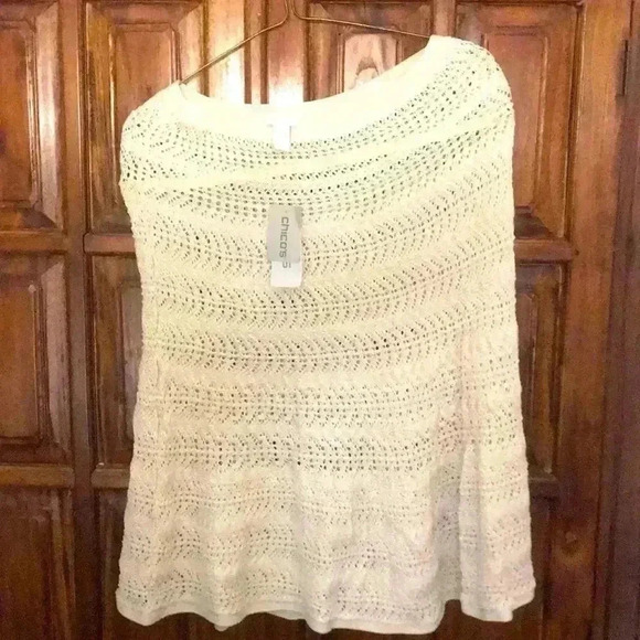 Sweaters - Chico’s size S poncho